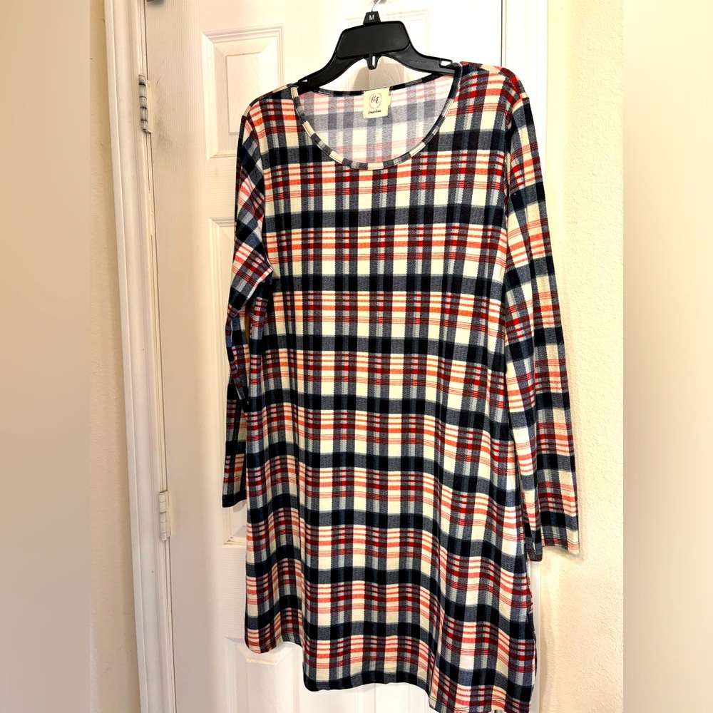 Ladies Size Large Dress with Elbow Patches